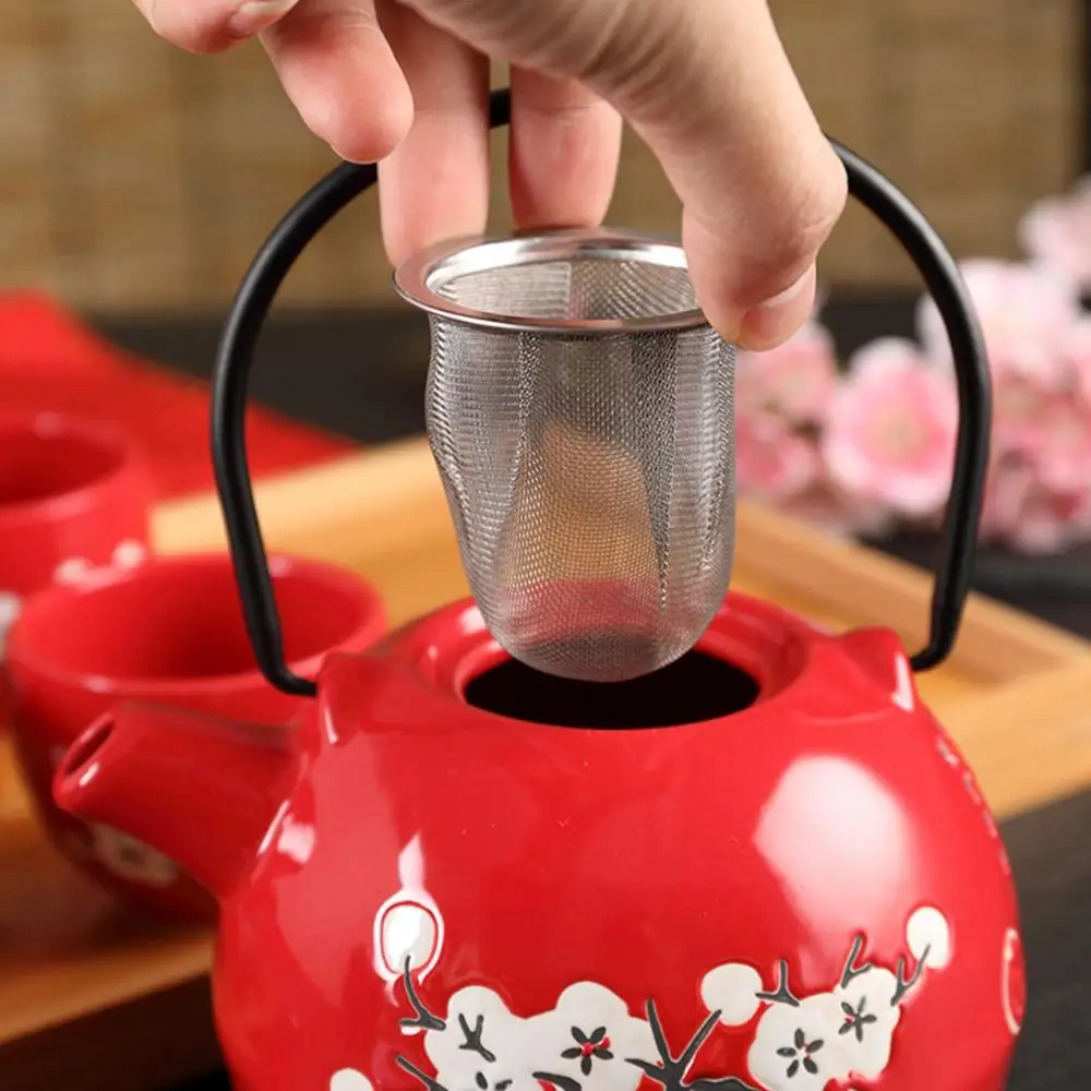 Diameter 5-9.5CM Reusable Stainless Steel Mesh Tea Infuser Strainer Teapot Tea Leaf Spice Filter Drinkware Kitchen Accessories