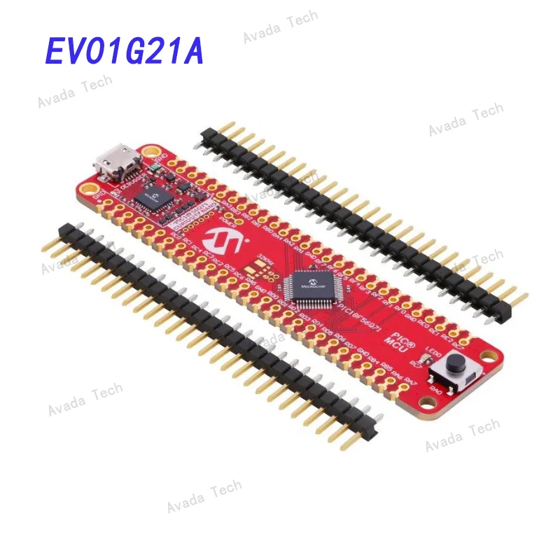 

Avada Tech EV01G21A PIC18F56Q71 Curiosity Nano Evaluation Kit