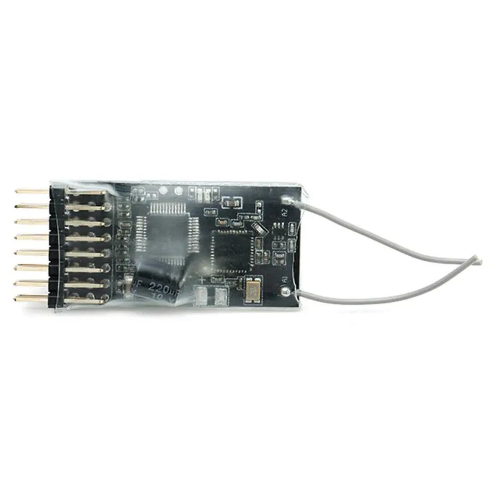 RM601 2.4G 6CH Receiver with PPM For s603 Spektrum DSM2 DSMX DX6i DX8 DX9 DX18 & JR DSX7 DSX9 Transmitter