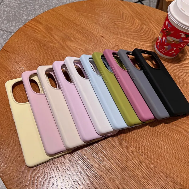 Soft Liquid Silicone Back Case For Vivo iQOO 15 13 12/12 Pro Z9 Z10 Turbo Pro Shockproof Colorful Smooth Luxury Cover Funda