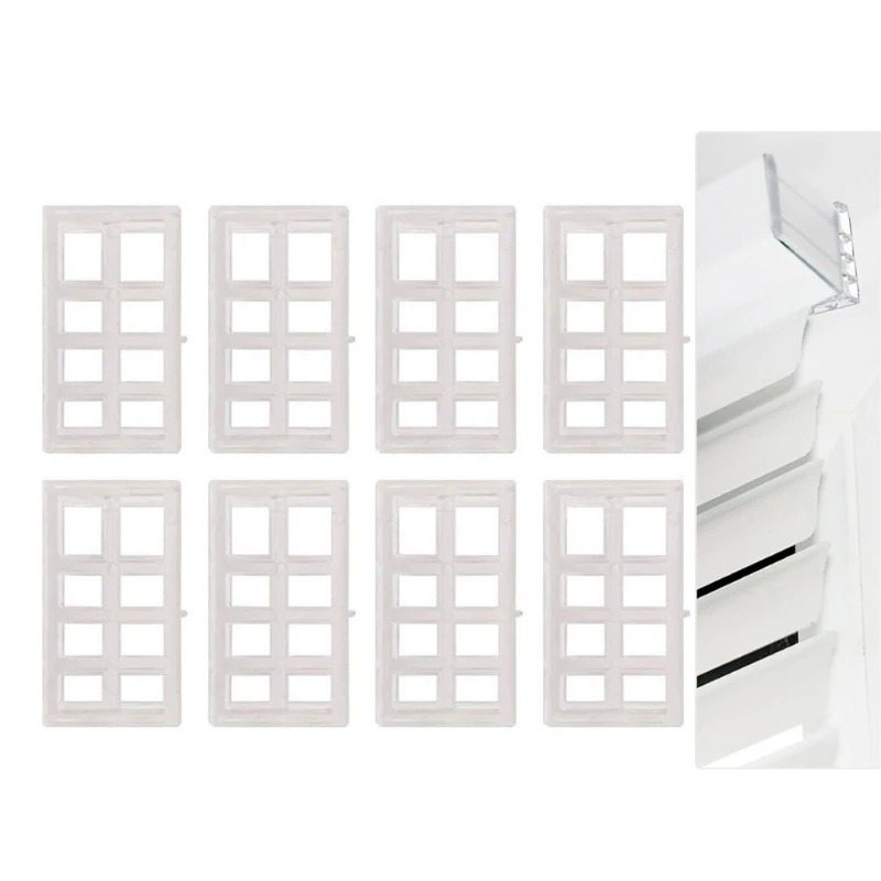 8lots Invisible Plastic Spacer Block For Secure Window Treatments Mounting