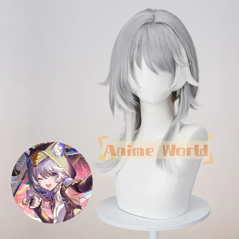 Honkai: Star Rail Cipher Cosplay Wig + Wig Cap