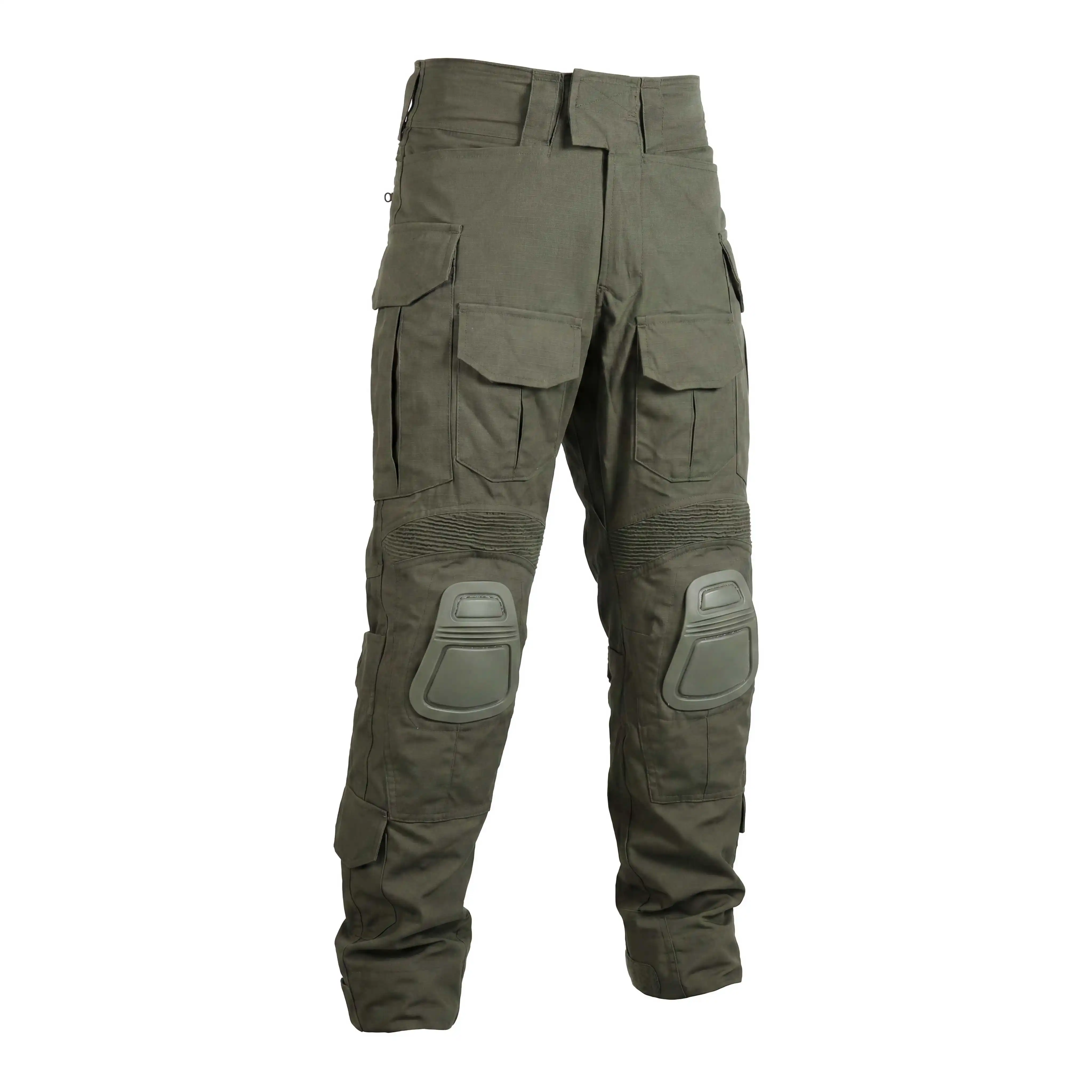 G3 Tactical Training Pants Outdoor Physical Training Knee Protection Frog Pants Water-Resistant Men's Military Fan Pants
