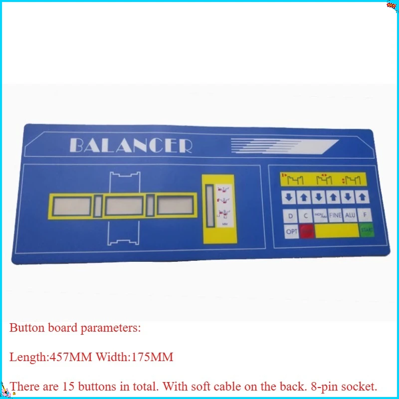 

1PC Balancer Key Board Display Button Membrane Keyboard Touch Switch