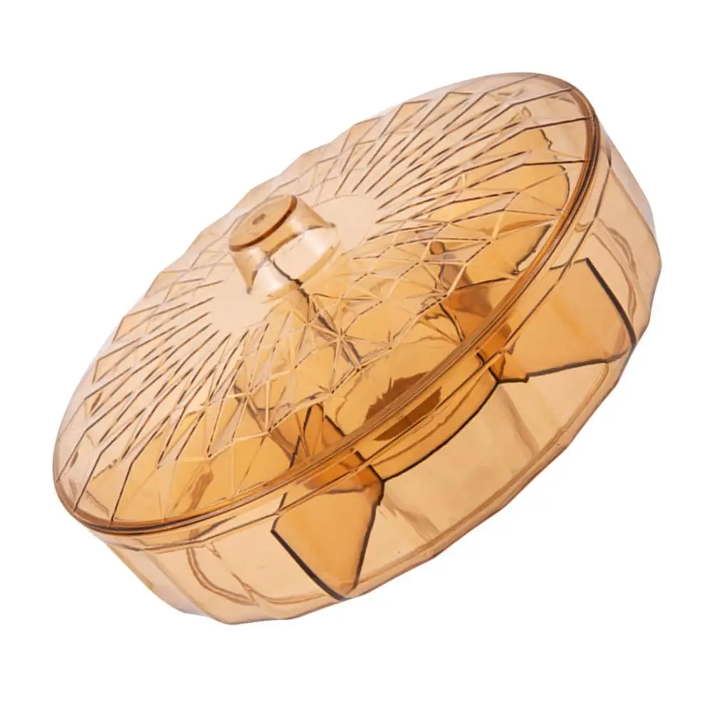 

Plastic Dried Fruit Box Tray ganizer Snack Container Household Multi Compartment Case Serving Plate Bowl Storage