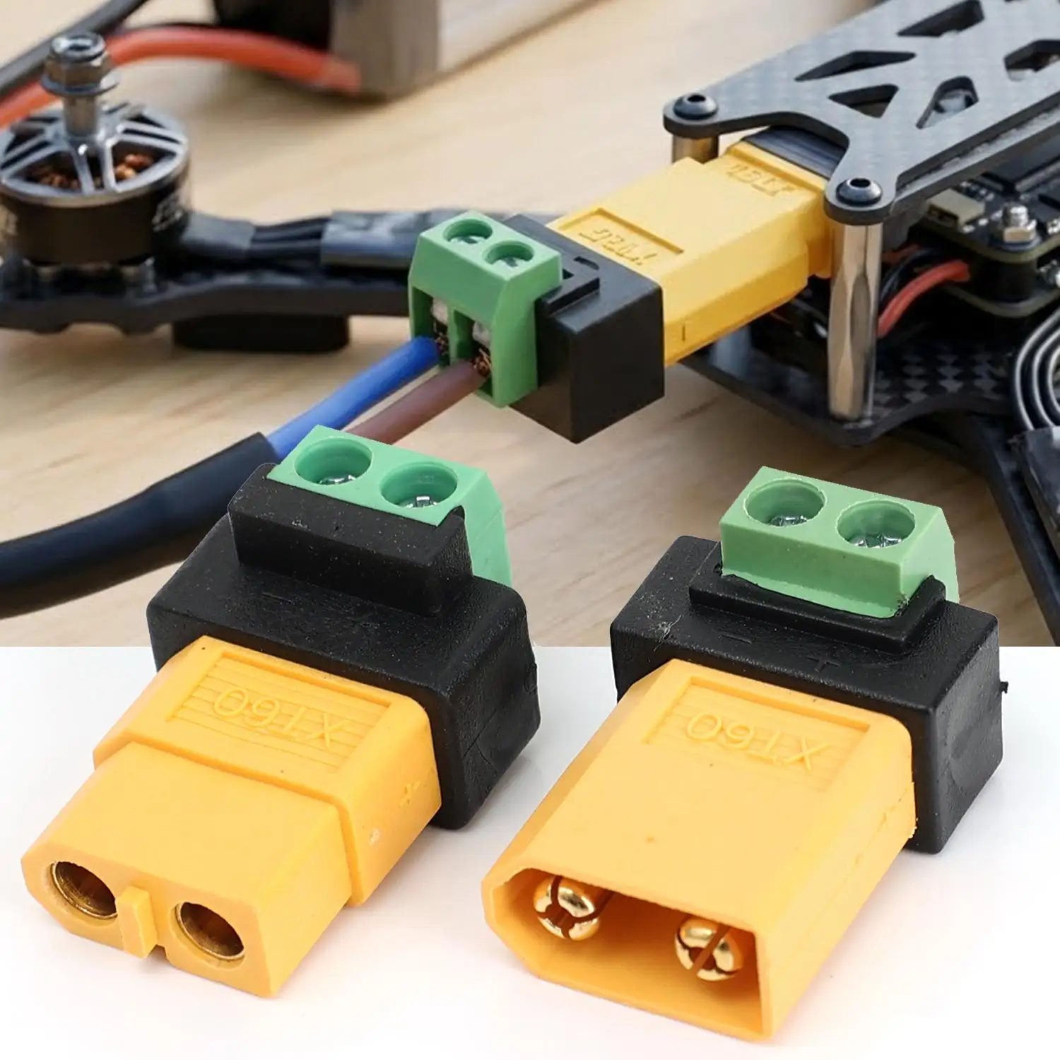 Mulitifunction XT60 Upgrade Connectors XT60 Male Female Bullet Connectors Plugs with Sheath for Lithium Battery RC Planes Car
