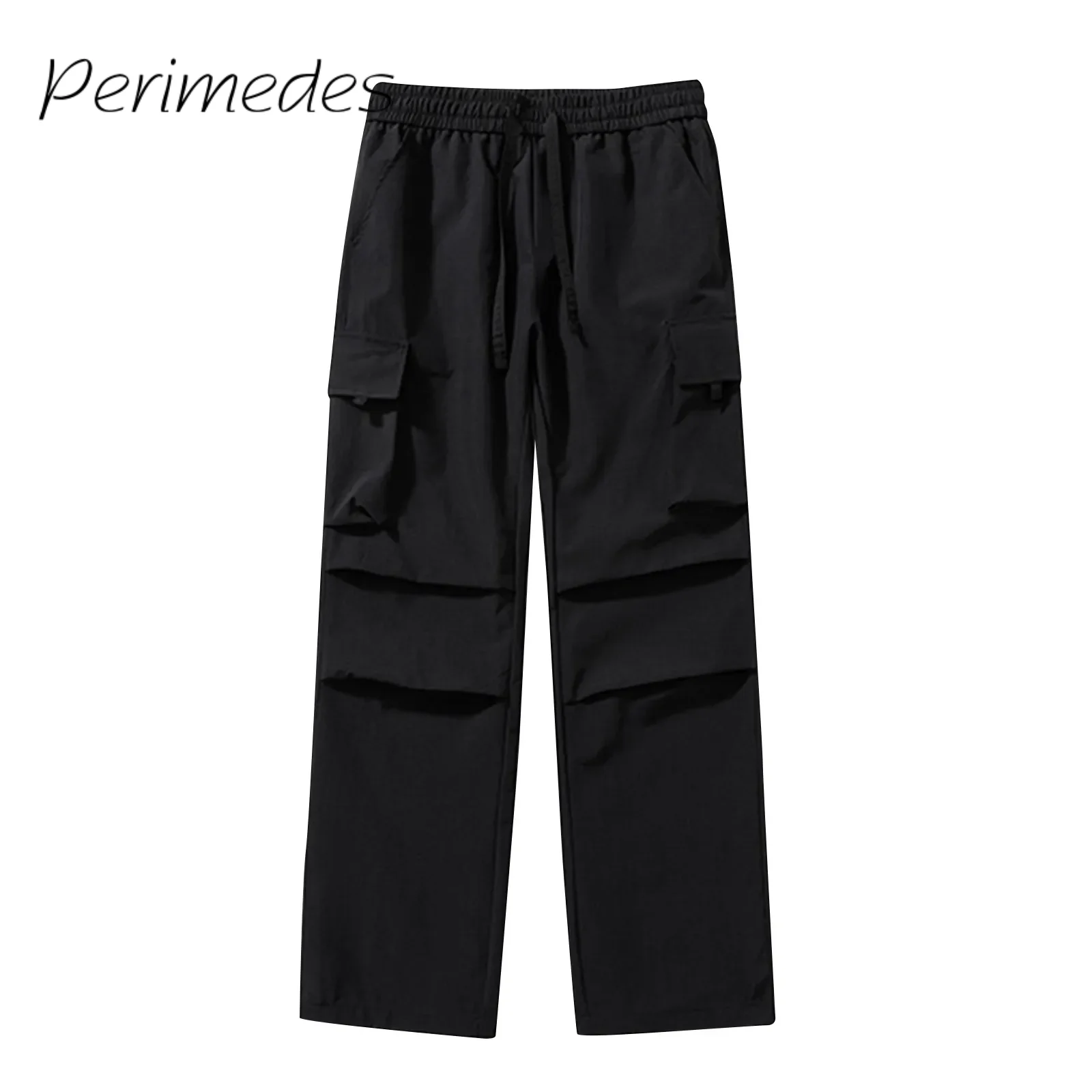 

Men's Paratrooper Pocket Work 2024 Pants Casual Loose Straight Spring And Autumn Pants Punch Mountaineering Fashion terno