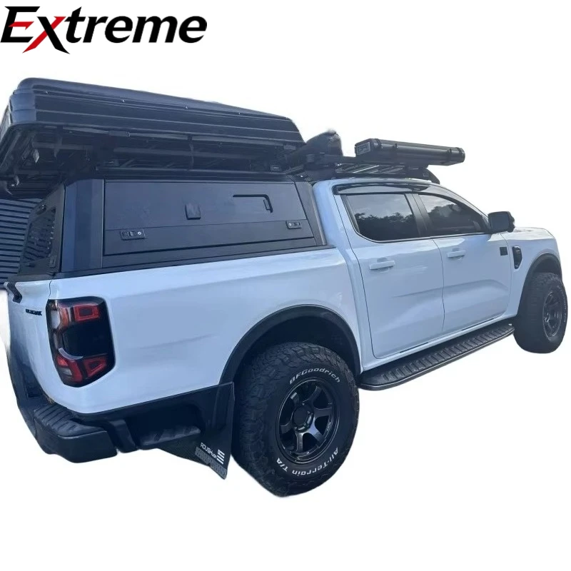4x4 Multifunctional Aluminum Truck Canopy Topper Cover Hardtop Camper Pickup for Ranger NP300 Hilux Mazda BT50 Isuzu D-Max