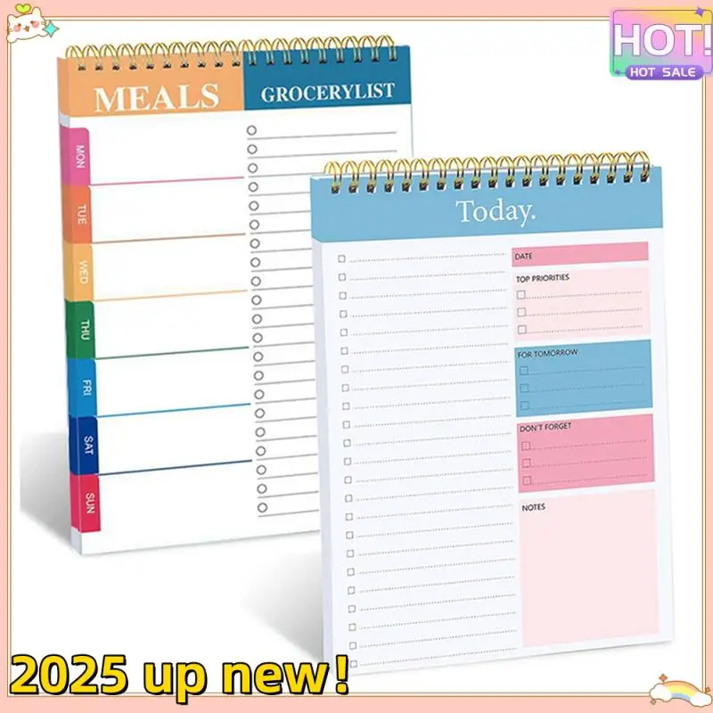 2 Piece Do List Notepad Planner Notebook As Shown Paper Weekly Planner Daily Task Pad Productivity Note Organizer