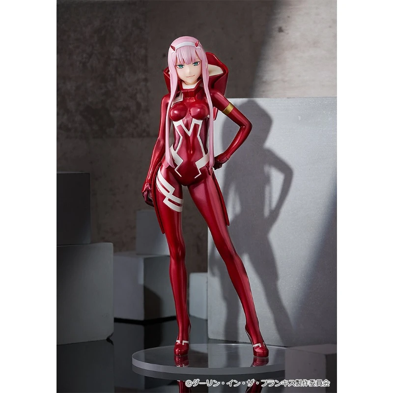 Gsc pop up desfile original querido no franxx anime figura 02 terno de condução figura de ação brinquedos para crianças presentes aniversário