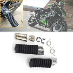 Front Footrests Foot Pegs For kawasaki zg1400 gtr1400 zr250 zr400 zr550 z750 z750r z750s zr750 zr1100 zrx1100 zzr400 zzr600