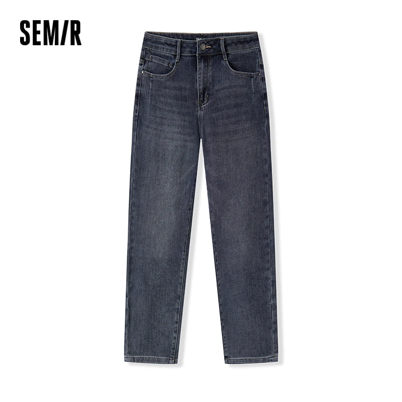 

Semir Jeans Men 2025 Autumn New Pants Vintage Washed Street Style Skinny Trendy