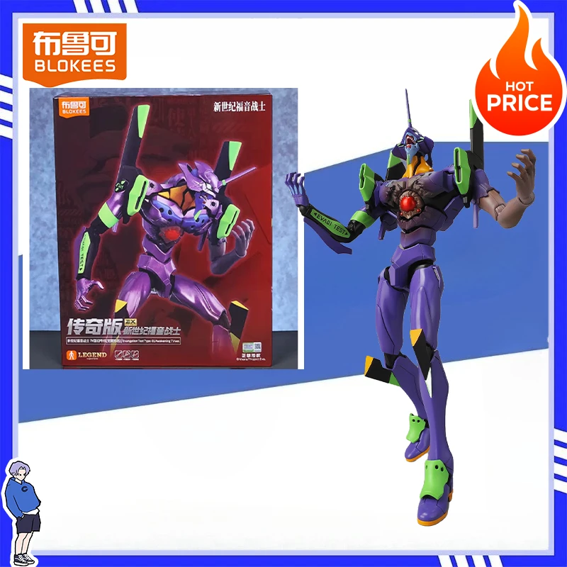 

BLOKEES Legend Edition Neon Genesis Evangelion EVA TEST TYPE-01 AWAKENING TV VER. Unit 8 Α Unit 1 Hand Model Collection Figure