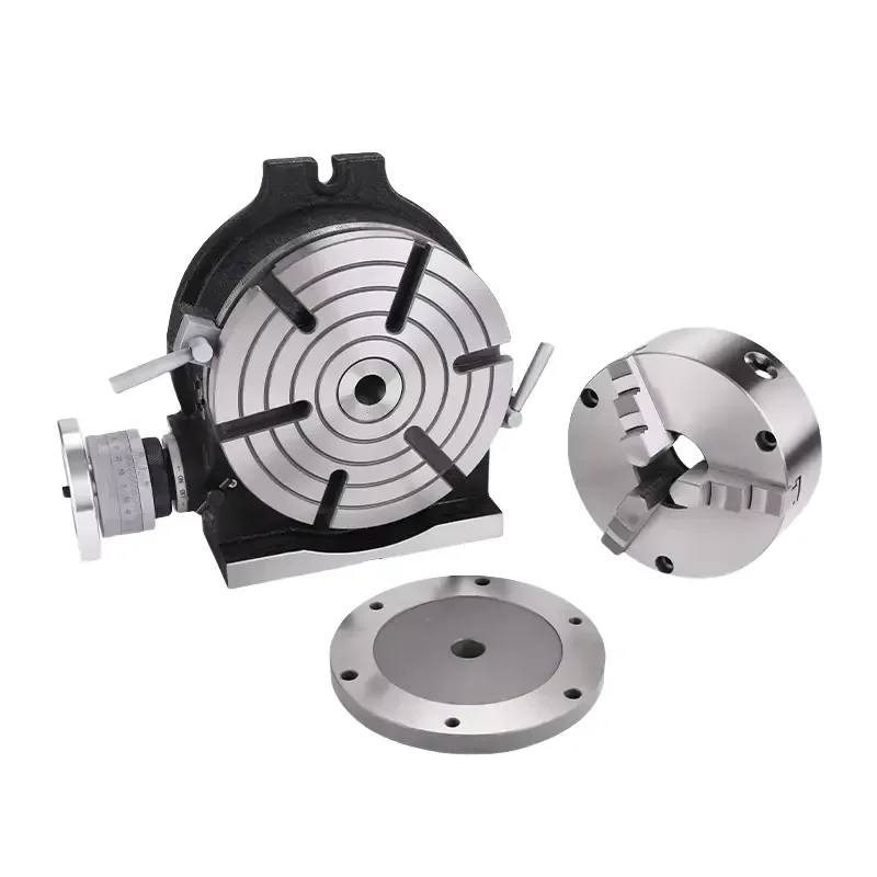 HV6/8/10/12 High Efficiency CNC Drilling Milling Boring Machine Rotary Table Dividing Head for Working