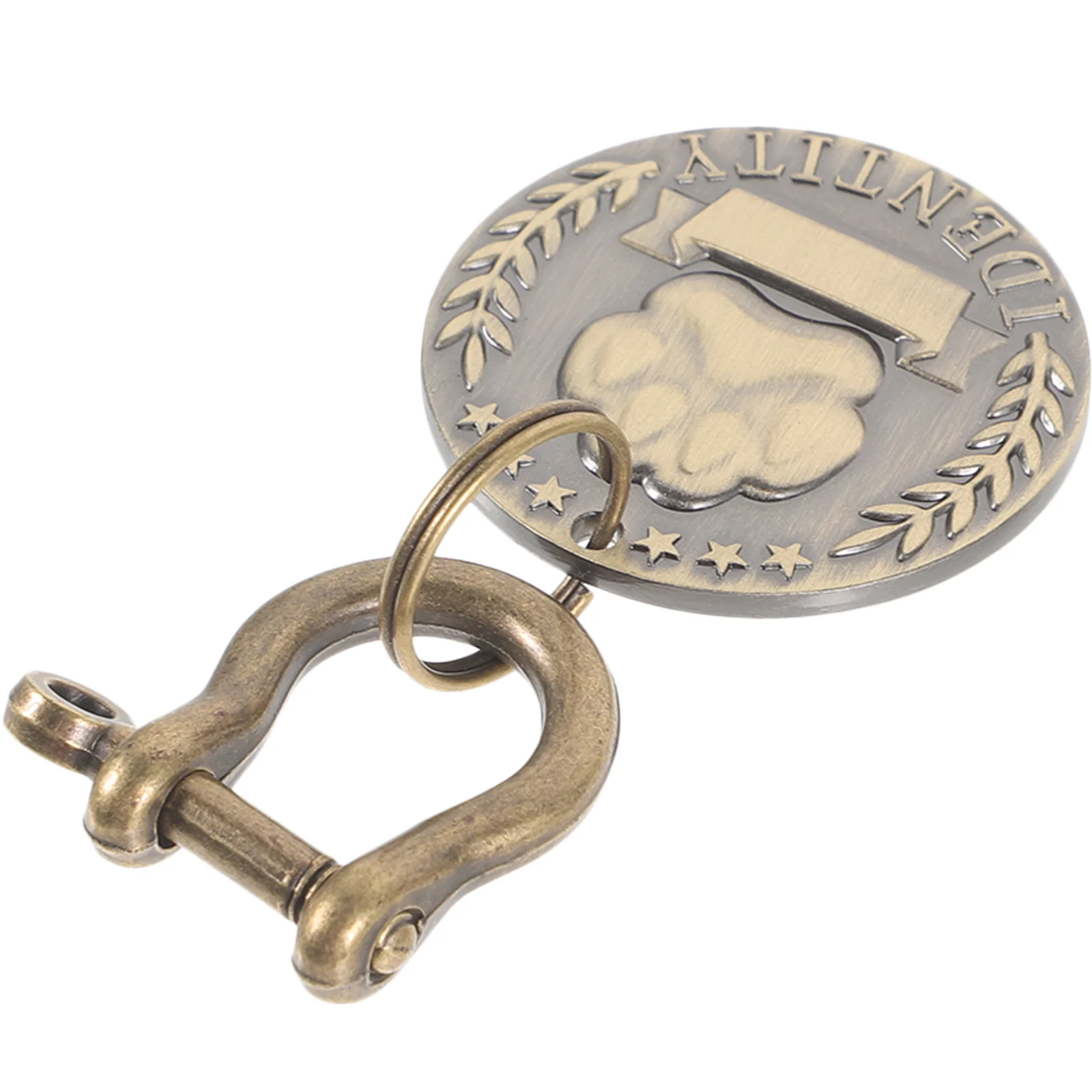 

Sturdy Pet Identity Tag Zinc Alloy Dog Cat Engraved Name Tag Hanging Pendant Puppy Collar Accessories Dog Tags