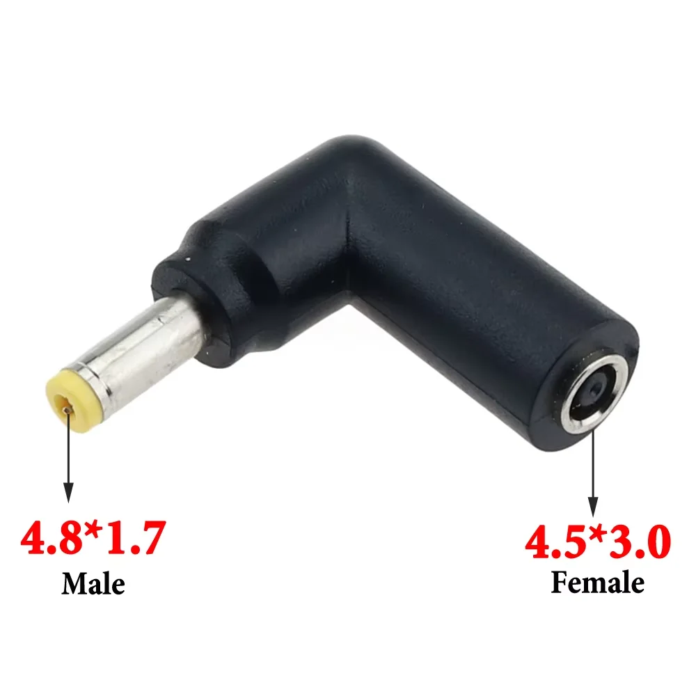 1 Stück DC 4.0*1.7 4.5*3.0 4.8*1.7 5.5*2.1 5.5*2.5 MM Stecker auf 4.5*3.0mm Buchse Steckverbinder Laptop-Stromadapter Konvertierungsstecker – Detail 4