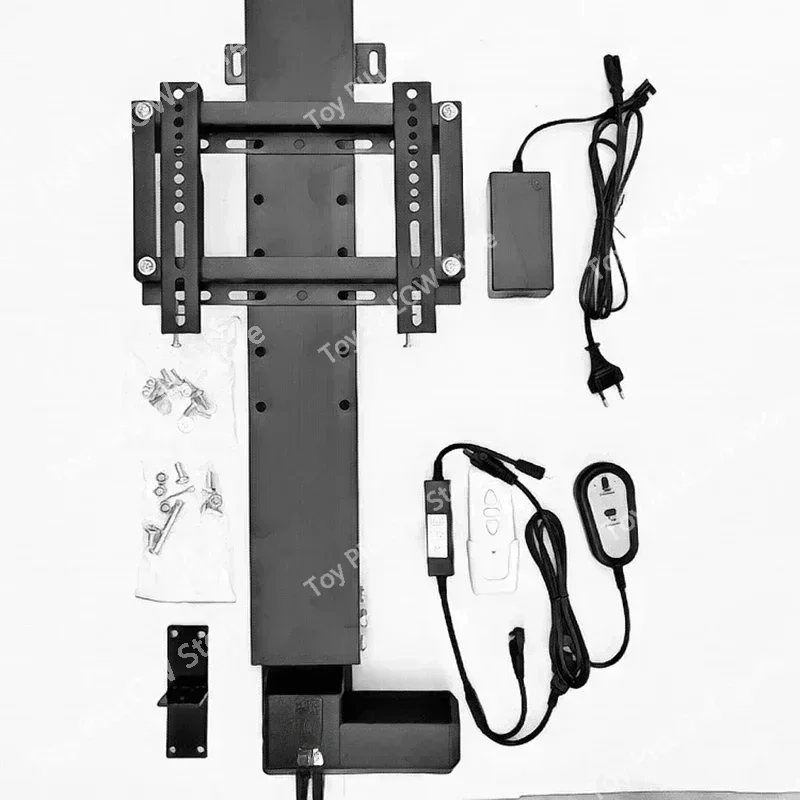 NEW TV lift stand 110-240V AC input 500/700/800mm stroke TV mounts for 40-60 inches TV with remote +controller+mounting parts