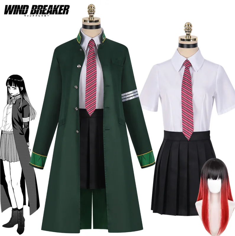 

Anime Wind Breaker Tsubakino Tasuku Cosplay Cosplay Costumes Overcoats Tie Tsubakino Tasuku Halloween Carnival Cos Adult Women