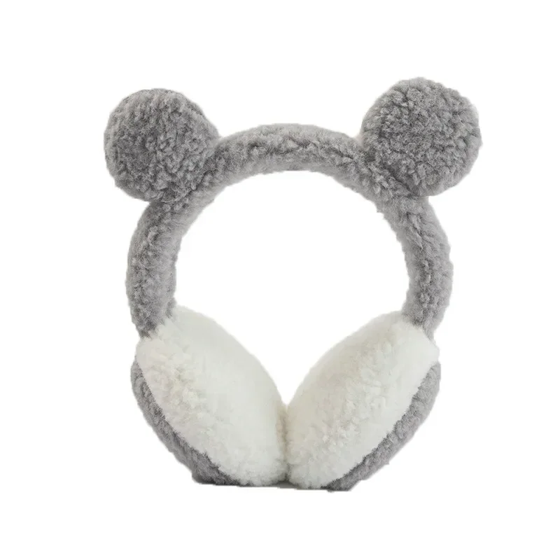 Paraorecchie in pelliccia invernale per ragazza da donna, scaldaorecchie, copriorecchie, paraorecchie con paillettes glitterate, cuffie in pelliccia, soffici paraorecchie, simpatico orecchio di gatto, nuovo