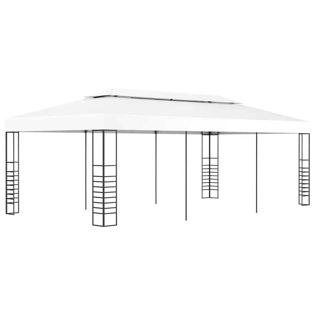 

Steel Frame Gazebo UV Protection Water Resistant Outdoor Shelter 6x3ft Polyester Cover, Customized