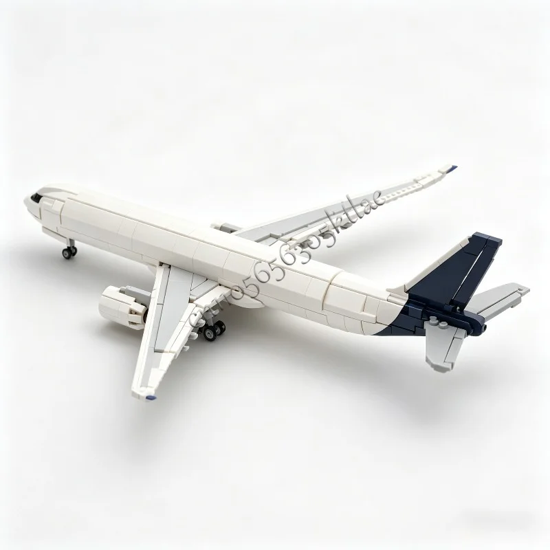 New 2397PCS MOC Transportation Series Air Airbus A330 NEO Factory Livery Model DIY Creative Assembly of Build Blocks Toy Gifts