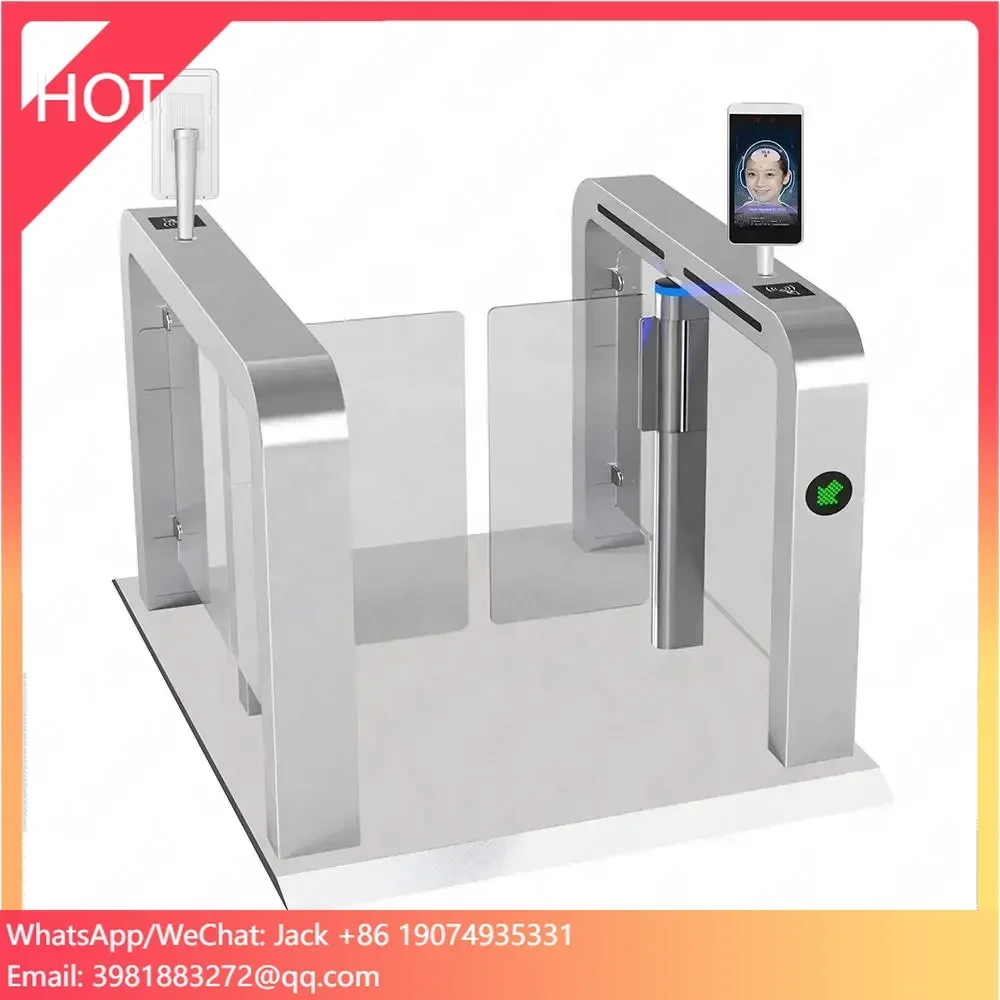 Karsun High Speed Gate Rfid Gate For Gym Access Control Turnstile Barrier Gate Disabled Door Qr Code Access
