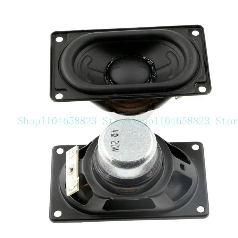 4Ω 20W Speaker Horn 80x45mm Rectangle Speaker Internal Magnet