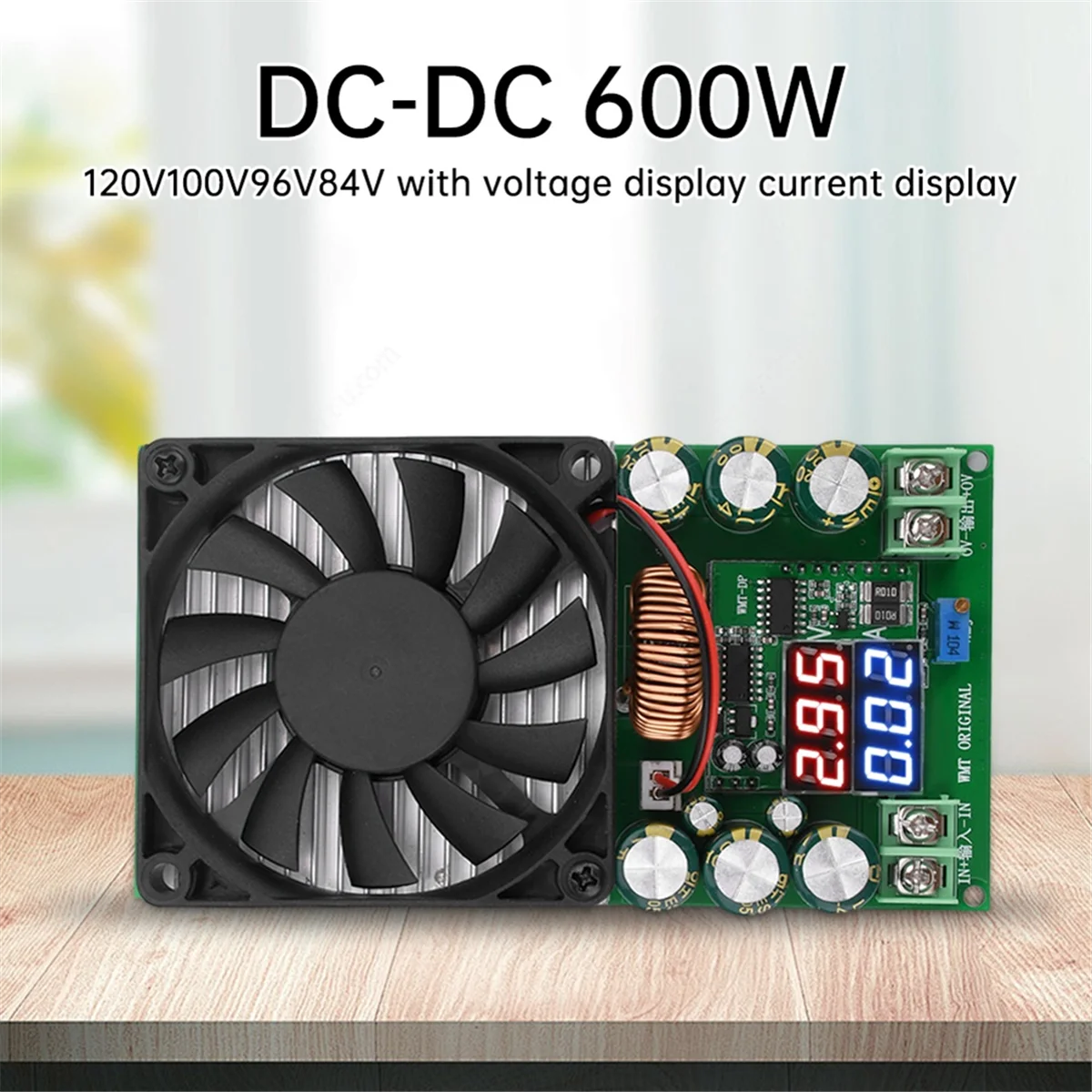 

Новый 3C-600W 30A DC-DC понижающий модуль CV CC Регулируемый понижающий преобразователь 120 В 100 В 96 В 84 В Дисплей Солнечный светодиодный драйвер Источник питания