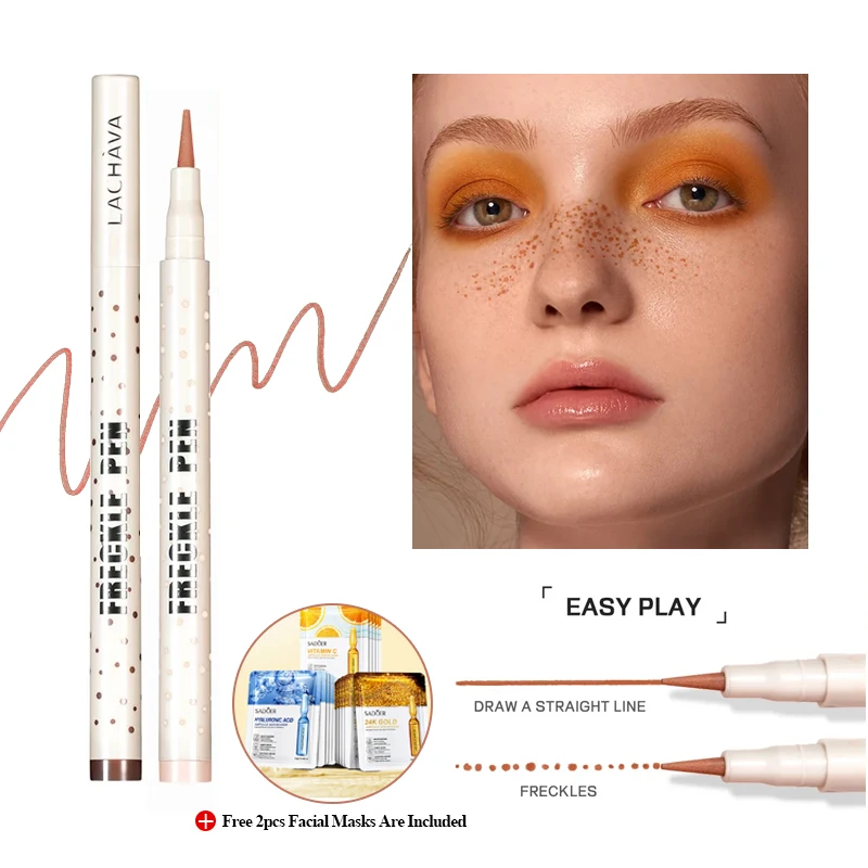 

Women's waterproof freckle pen natural and realistic fake freckles long-lasting makeup spot fake freckle makeup tools