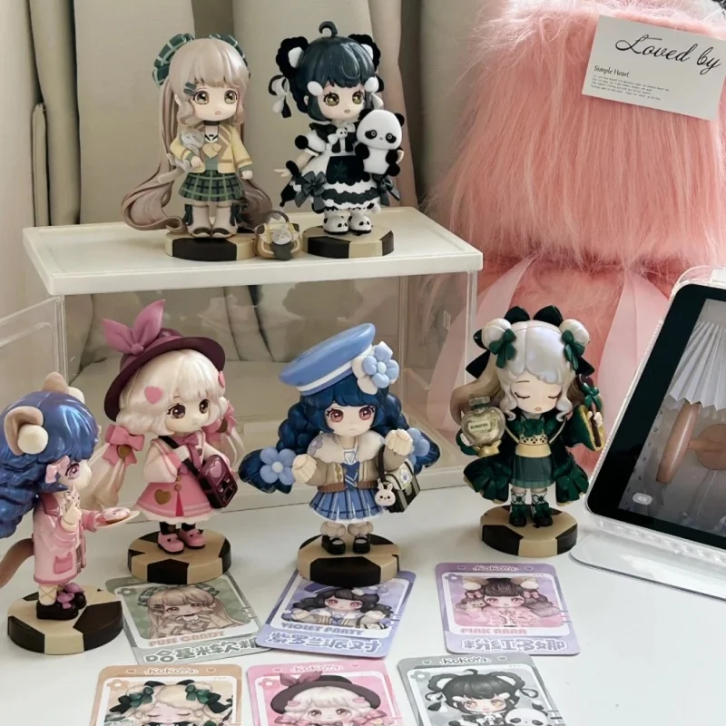 

Подлинная Kokoya 3rd Generation Encountering Poetry Series Blind Box Toy Kawaii Action Figure Surprise Box Desktop Decor Toys