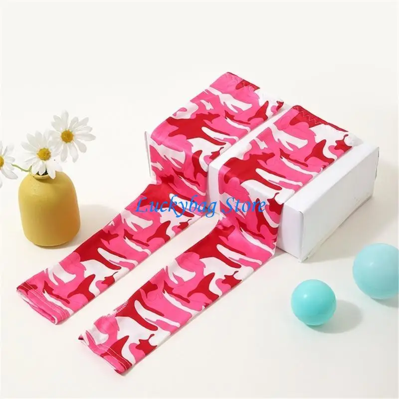 

X7XE Cooling Arm Sleeves for Women Men Arm Protectors for Outdoor Sport Camouflage Breathable Arm Covers for Hiking Cycling