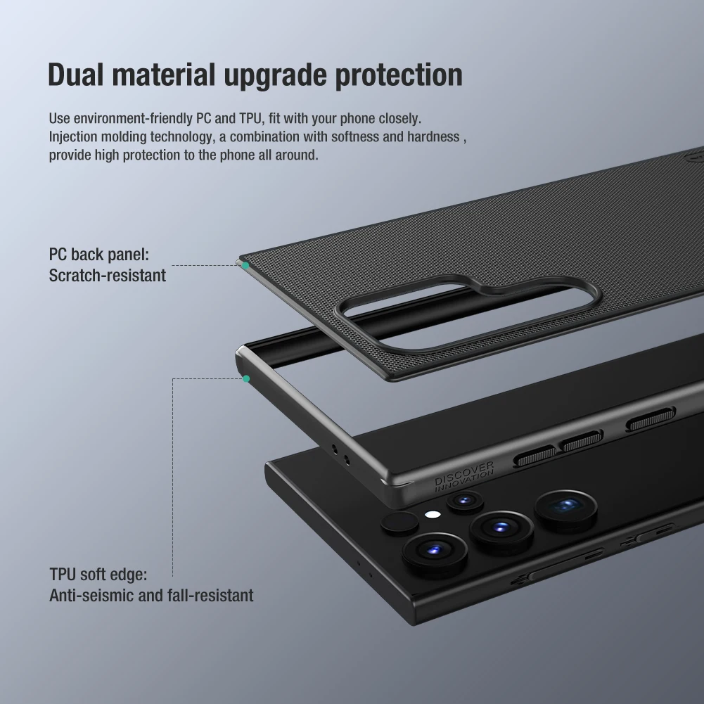 Case For Samsung Galaxy S24 Ultra 5G/S23 Ultra/S22Plus/S23 S24/S23 FE/S24 FE Super Frosted Shield Pro Case phone Case shell