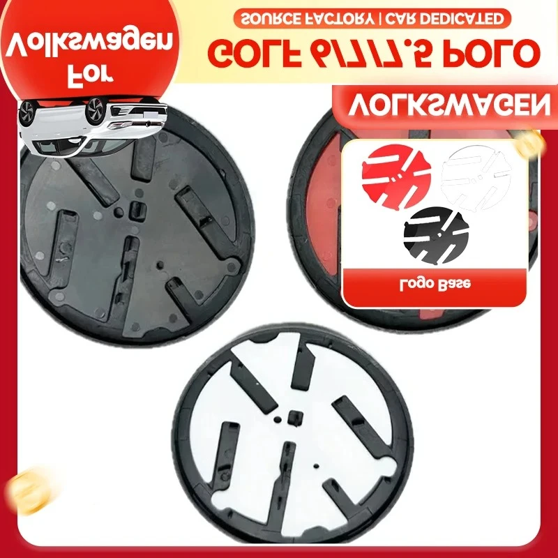 

For VW VOLKSWAGEN 2026 New Lamp Hoods Volkswagen 110mm Car Rear Trunk lid emblem background For Golf 6/7/7.5/Polo/Passat/ T-Roc/