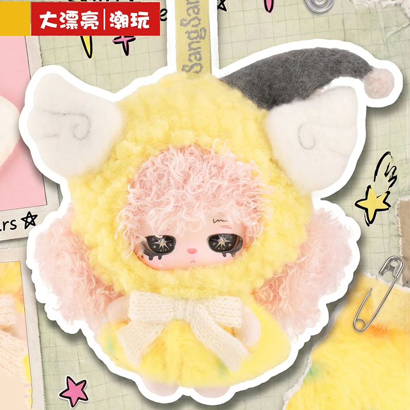 SangSang Fluffy Chaos Series Blind Box Dark Style Pendants Surprise Desktop Ornamenst Mystery Cute Anime Doll sCollectible Gift
