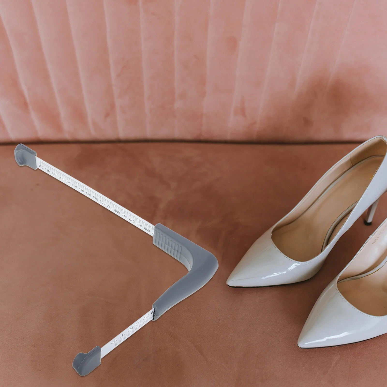 Foot Size Measuring Device Shoe Measuring Ruler Adjustable Child Shoe Size Tool for Precise Fitting Foot Measurement Device