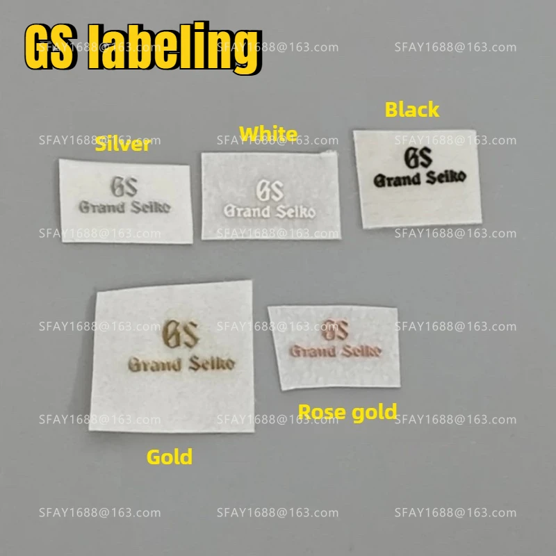 

Suitable for watch dials SEIKO labels - high-quality new color upgrade watch metal logo stickers