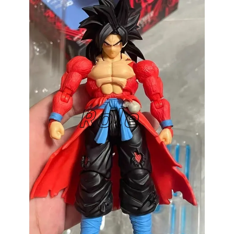 

【In Stock】Dragon Ball Shf Ssj4 Super Saiyan 4 Untamed Power Figure Son Goku Action Figures Model Toys