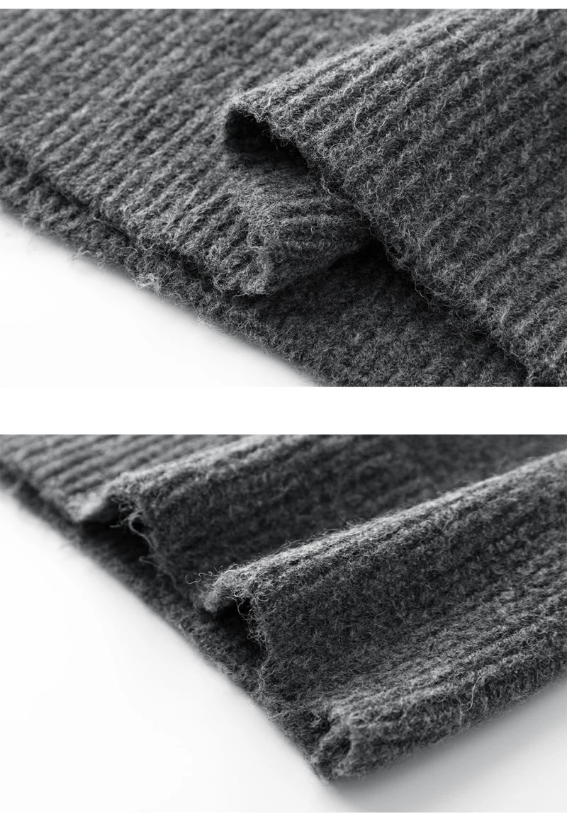 Pullovers Sweater For Men Men's Clothing Men's Sweat-shirt Knit Autumn Streetwear Male Fashion Casual Hombre Warm Solid Spring