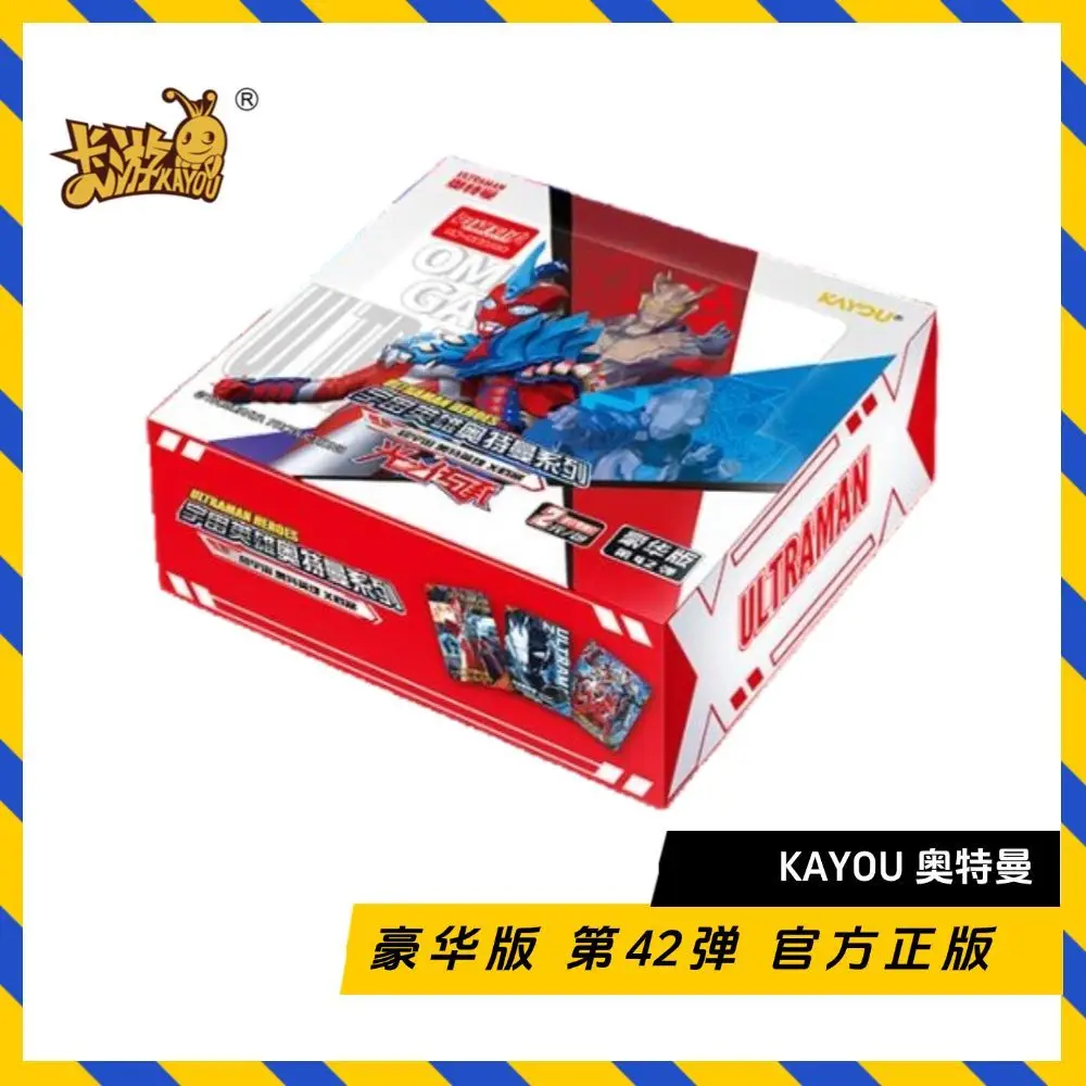 

KAYOU Ultra Heroes X Deluxe Series 42, герметичная коробка, голографические коллекционные карты, официальный усилитель, ограниченная серия