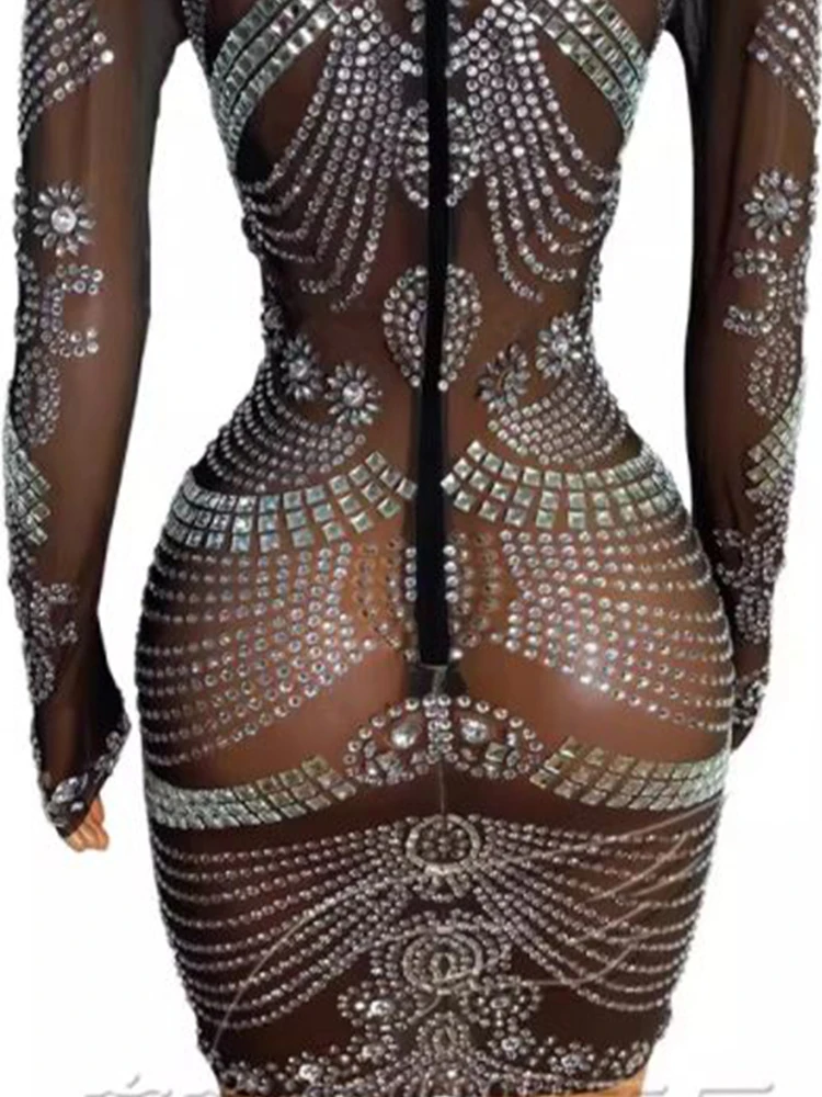 Robe enveloppée fesses sexy personnalisée pour femmes, diamant chaud, vêtements de haute qualité commandés, nouvelle mode, 2024