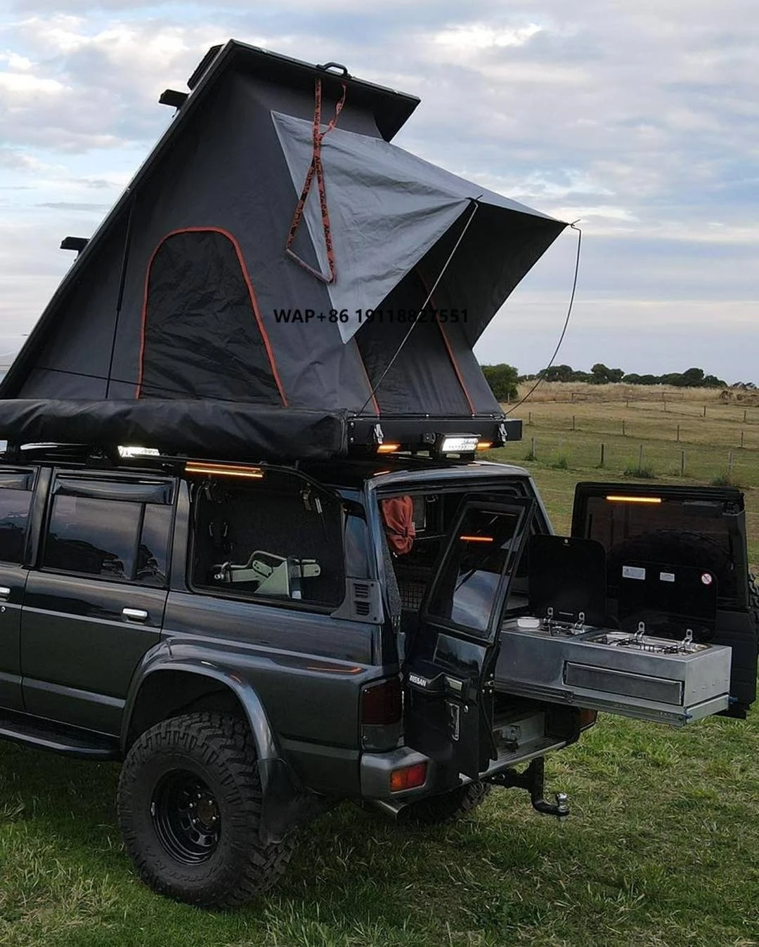 

Лидер продаж: высококачественная палатка-тент на крышу автомобиля для кемпинга, жесткий корпус из алюминия