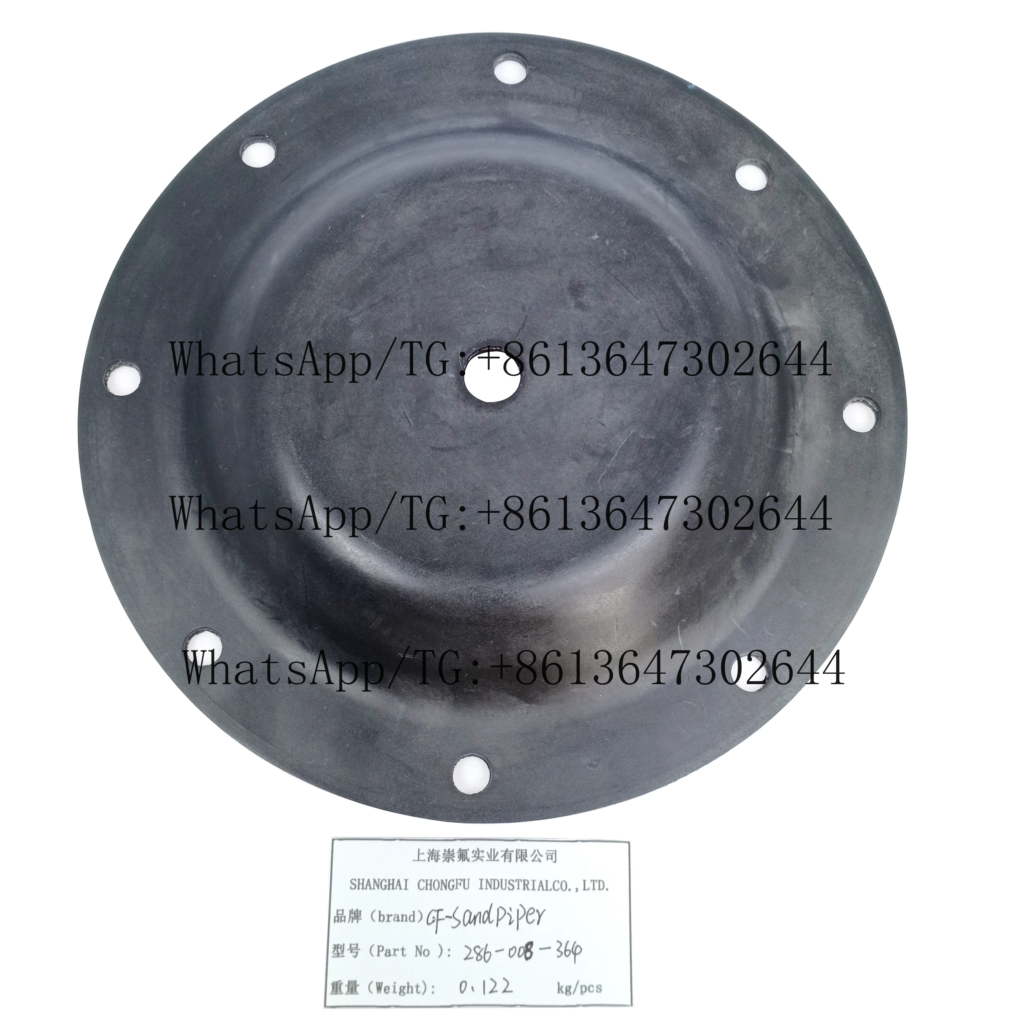 

EPDM Rubber Diaphragm 286-008-364 Used in Sandpiper Pneumatic Diaphragm Pump