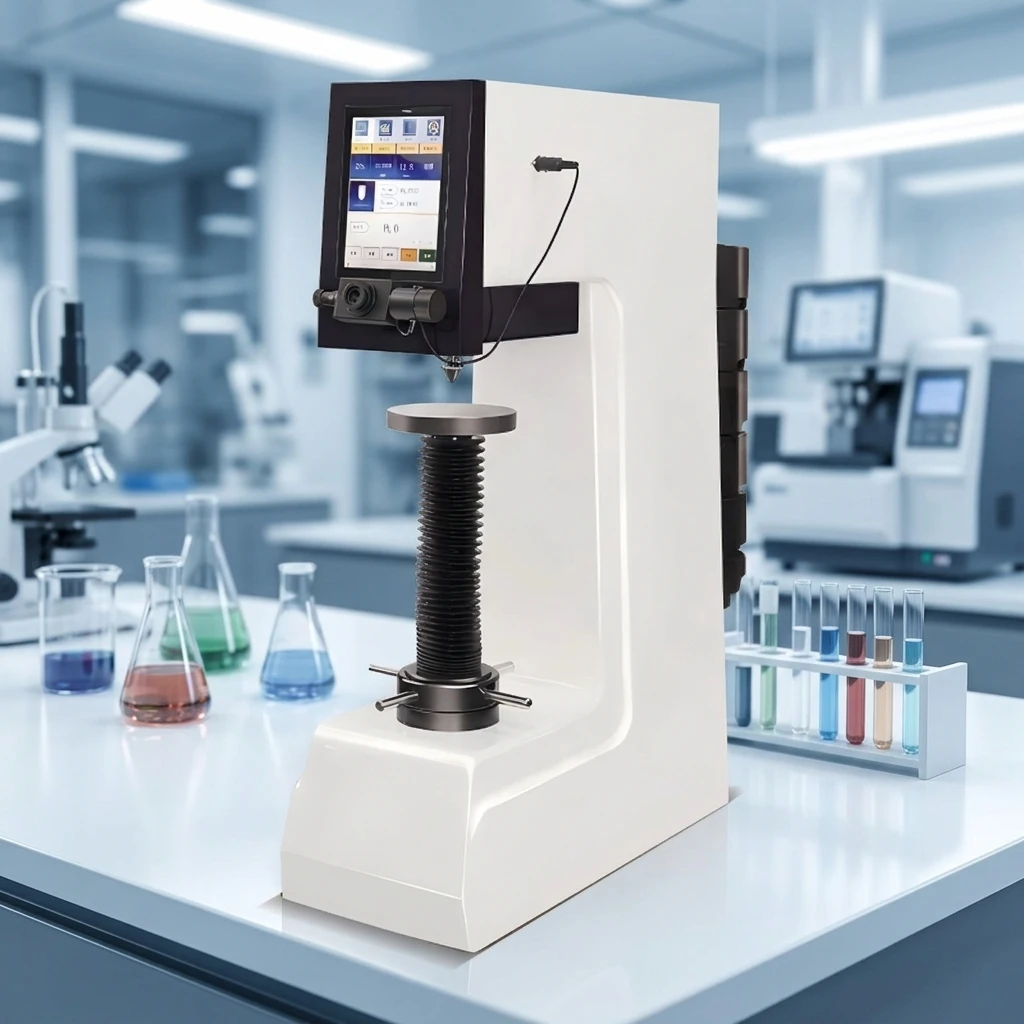ISO 6506 High Precision Touch Screen Brinell Hardness Tester Analyzer Equipment Single Lens Electronic Hardness Tester