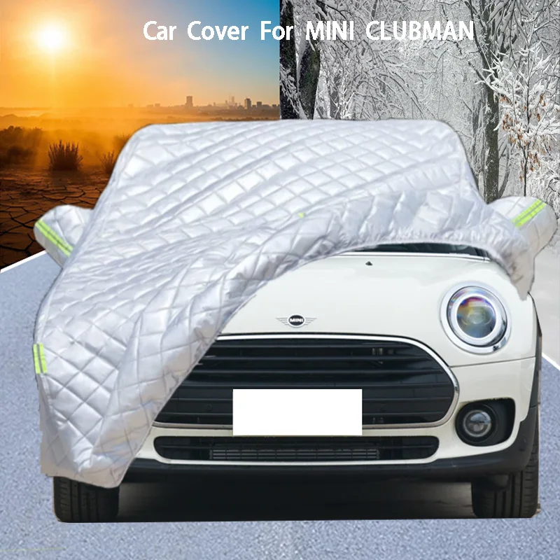 

For MINI CLUBMAN Car Cover Delivers Hail Protection, Scratch Guard, prevents paint Peeling Rain & Snow Resistance