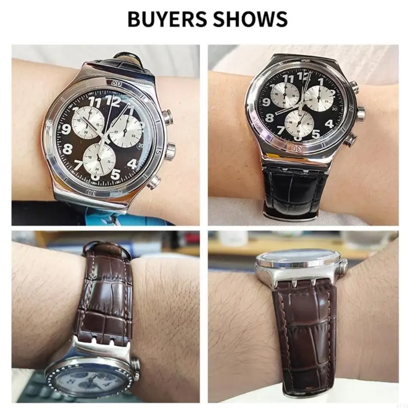 Fashionable Leather Watch Strap Elevates Your Look Suitable Various Occasions