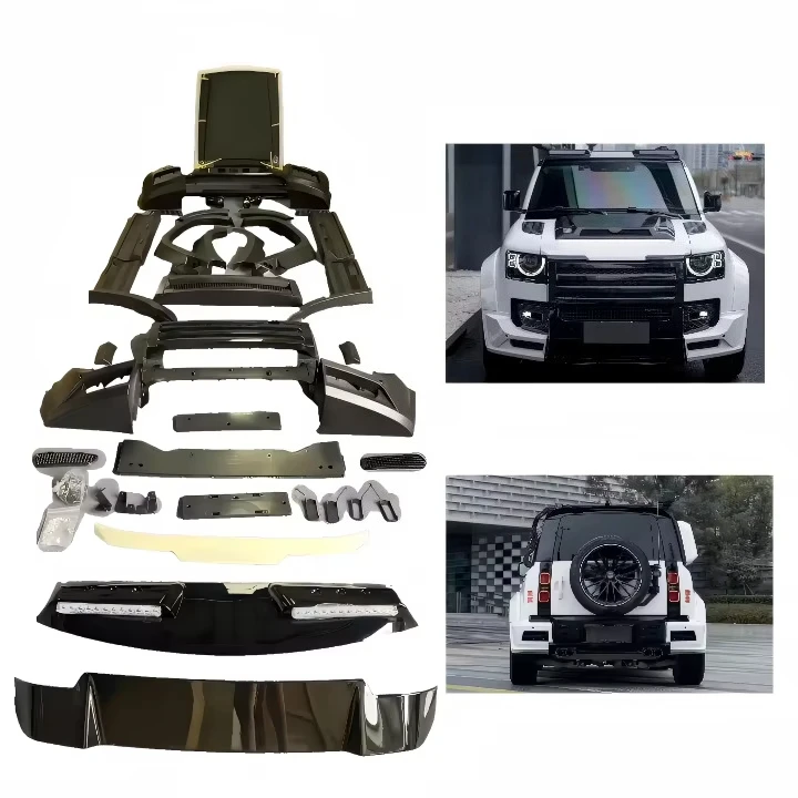 2020-2024 Defender LUMA Wide Body Kit Full Set Car Conversion Hood Roof Spoiler Bumper Facelift Body Upgrade for Defender New