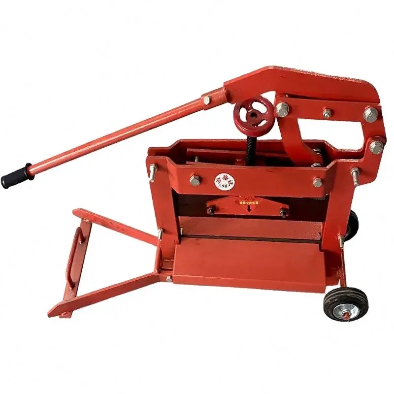 -For New Machine for Manually Pressing Manganese Steel Blades with Bearing for Cutting Building Bricks Foldable &