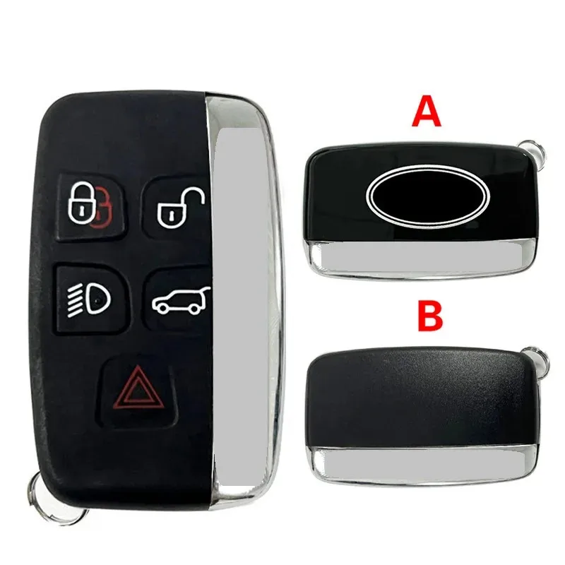 Cs004011 Rin Sostituzione Chiave Shell Chiave Di Emergenza Fit Smart Key Fob Caso 5 Pulsante Per Land Rover Range Rover Evoque