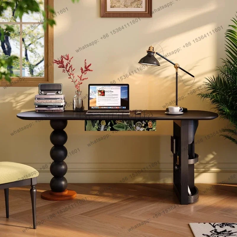 LJY Removable Table French Vintage Computer Desk Room Desks Furniture Room Offices Office Desks And Workstations Studio Desk