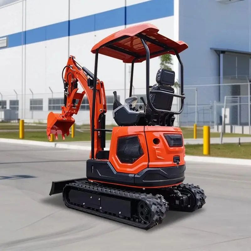 Envío gratuito, miniescavadora con motor Kubota, personalización de miniexcavadora de jardín CE/EPA